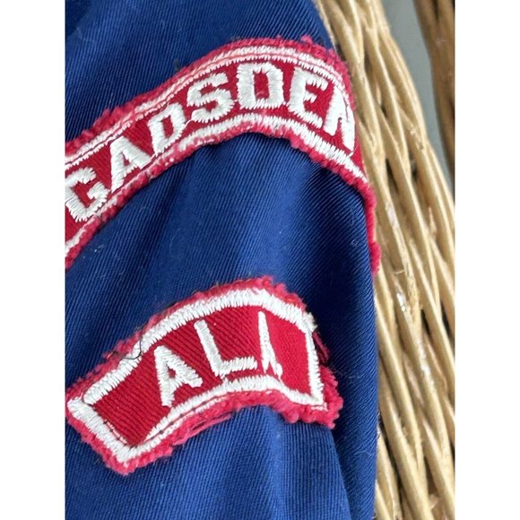 Vintage Cub Scout Boy Scout Uniform Shirt w Multiple Patches Medals Pins - Picture 7 of 16